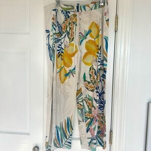 Soma Intimates L Cool nights pants LEMON SQUEEZE GRAND